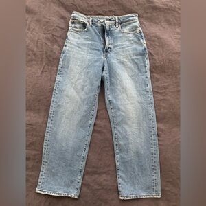 Buck Mason Women’s Ryder Jeans in Medium Wash Size 27